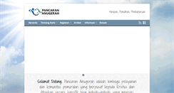 Desktop Screenshot of pancarananugerah.org
