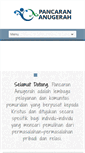 Mobile Screenshot of pancarananugerah.org